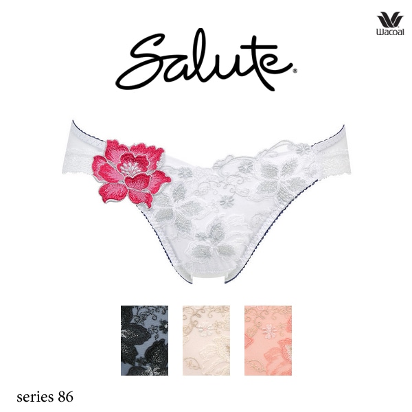 ワコール サルート 86G ショーツ PTJ786ML ハイレッグ ノーマルタイプ