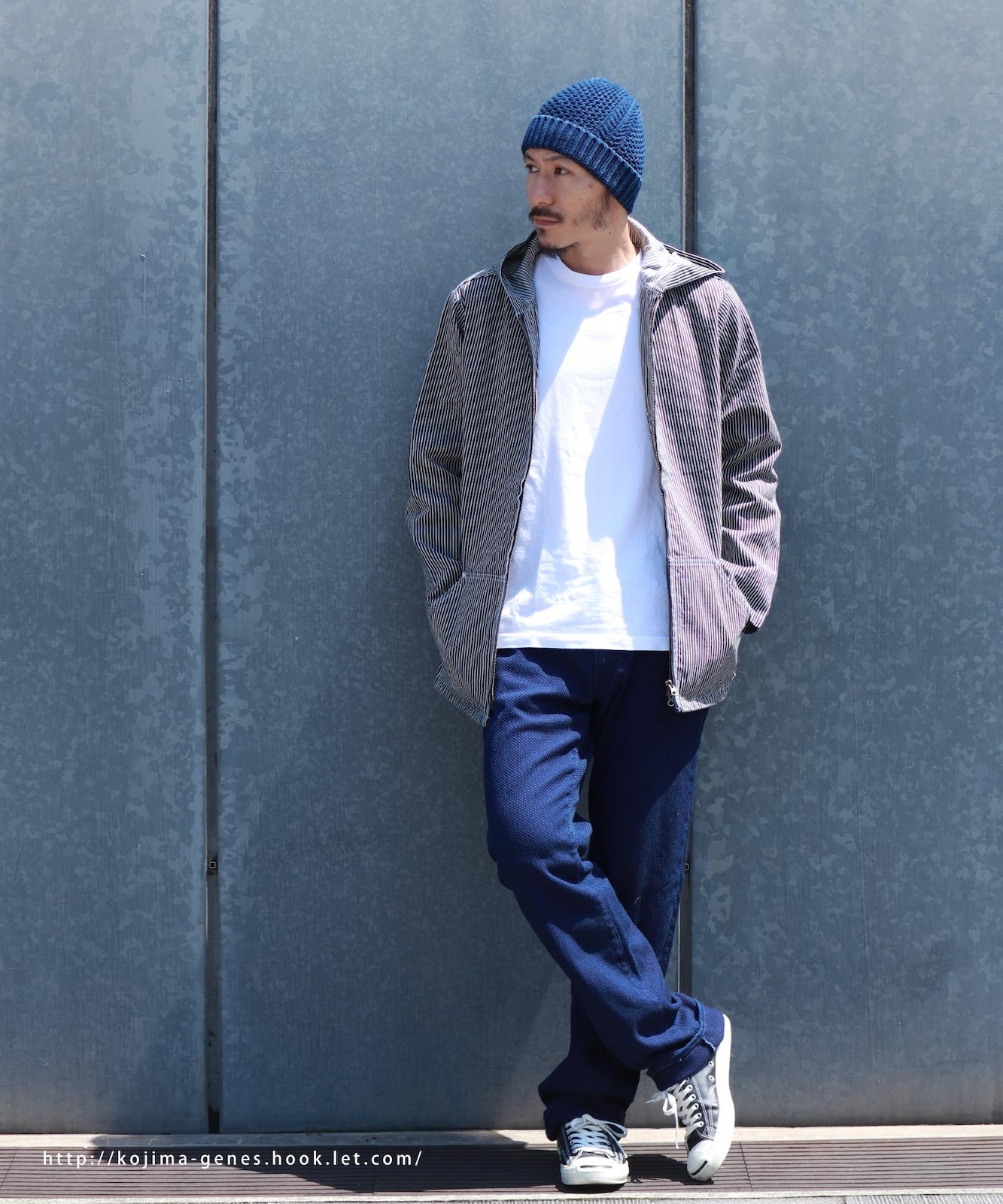 Sashiko Denim 5 Pocket Pants / 刺し子デニム 5ポケットパンツ | Work