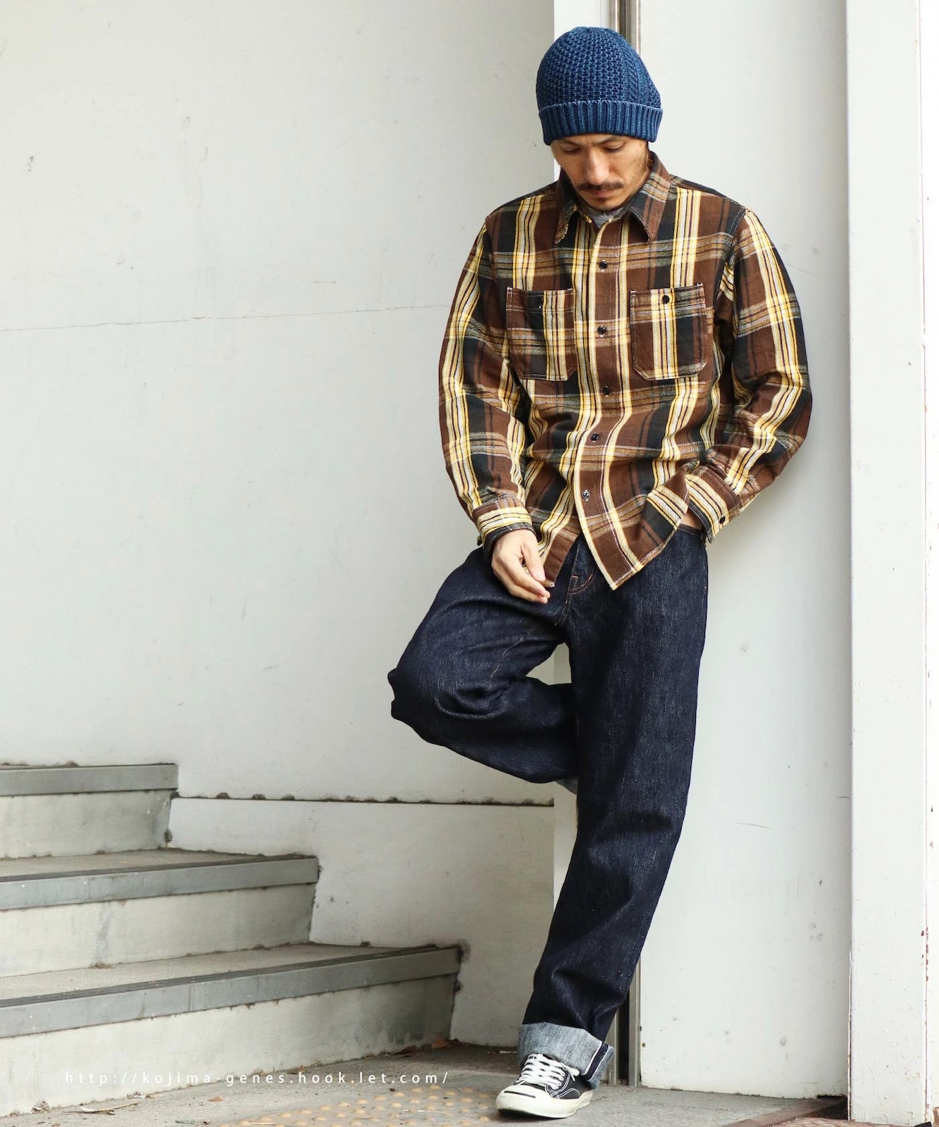 19oz Slab Selvedge Denim Wide Denim / 19ozスラブセルビッチ ワイド