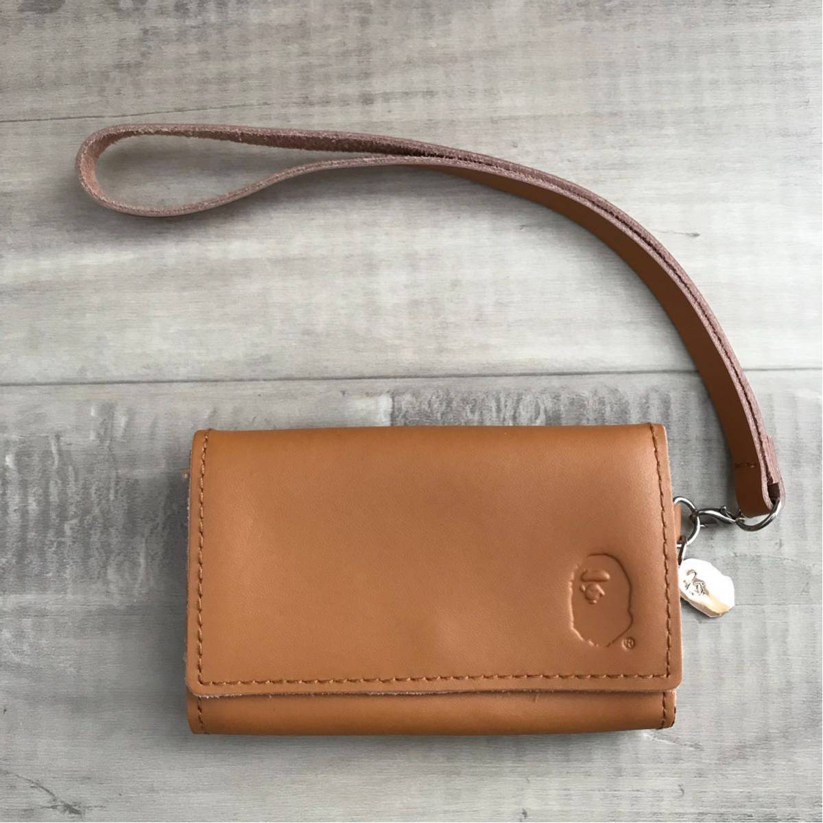 ☆本革☆ レザー カードケース パスケース a bathing ape bape ポーチ