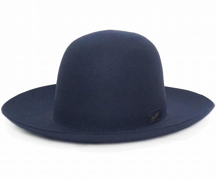 送料無料 Borsalino ボルサリーノ Fur Felt Wide Brim Hat ファー