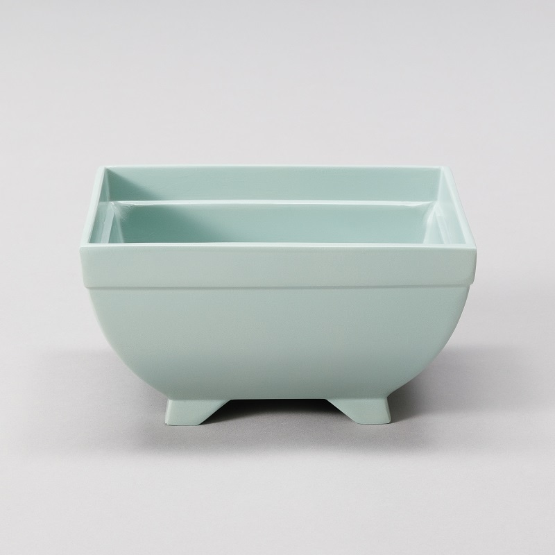 FRP製】砂鉢花器 青翠(せいすい)青 | 花器・花瓶 | フラワーショップ花楽