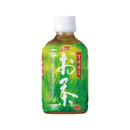宮崎緑茶280mlPET(24本入) | 宮崎県農協果汁（サンA）公式オンライン