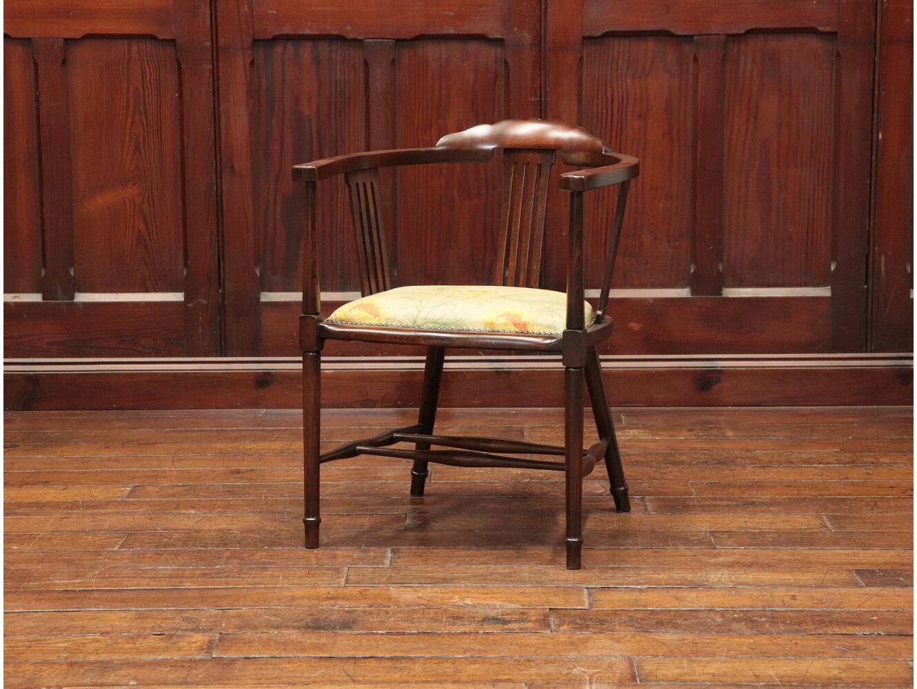 ベッドサイドチェア | アンティーク家具,with ウイリアム・モリス