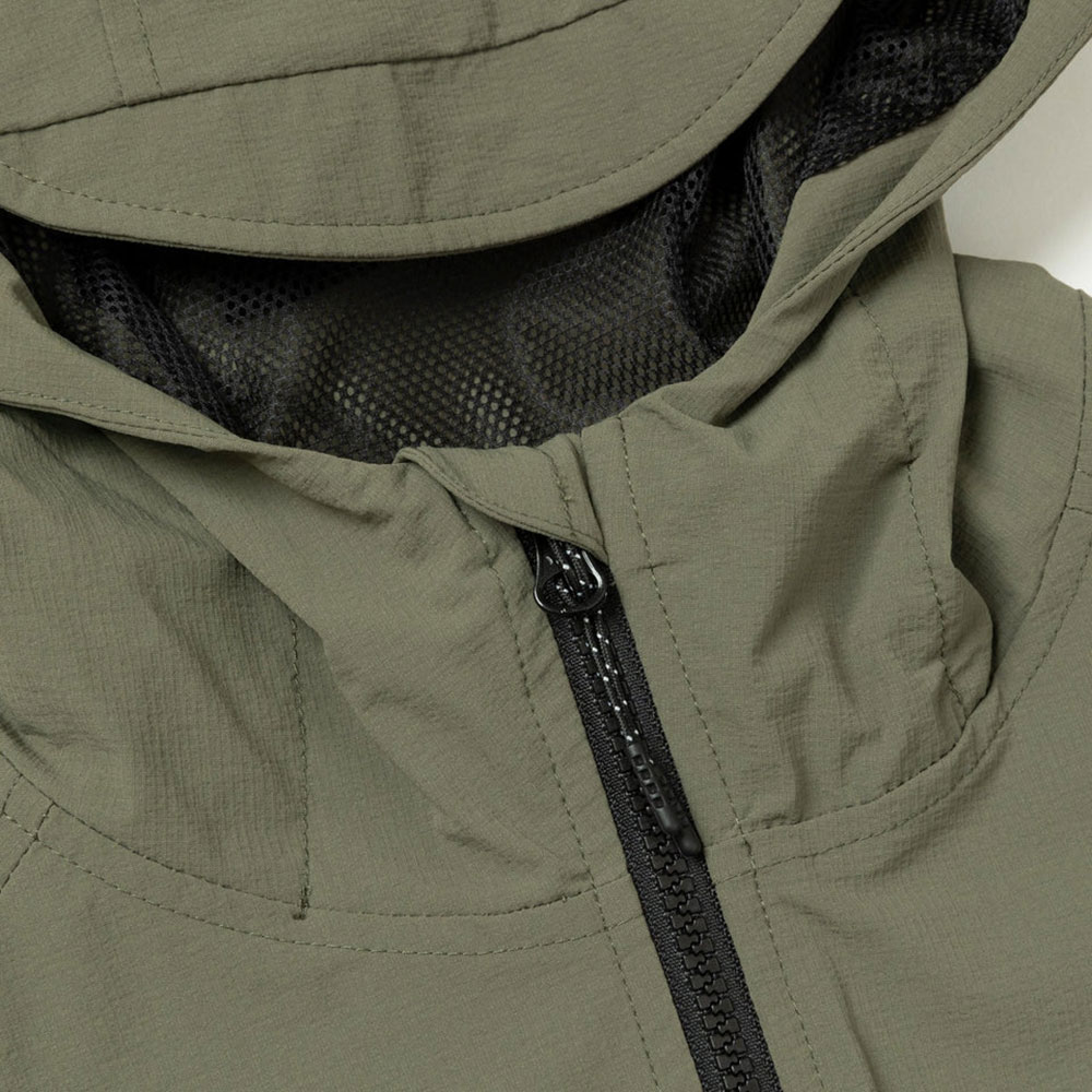 NEW ERA フィールド トラックジャケット Angler Collection オリーブ