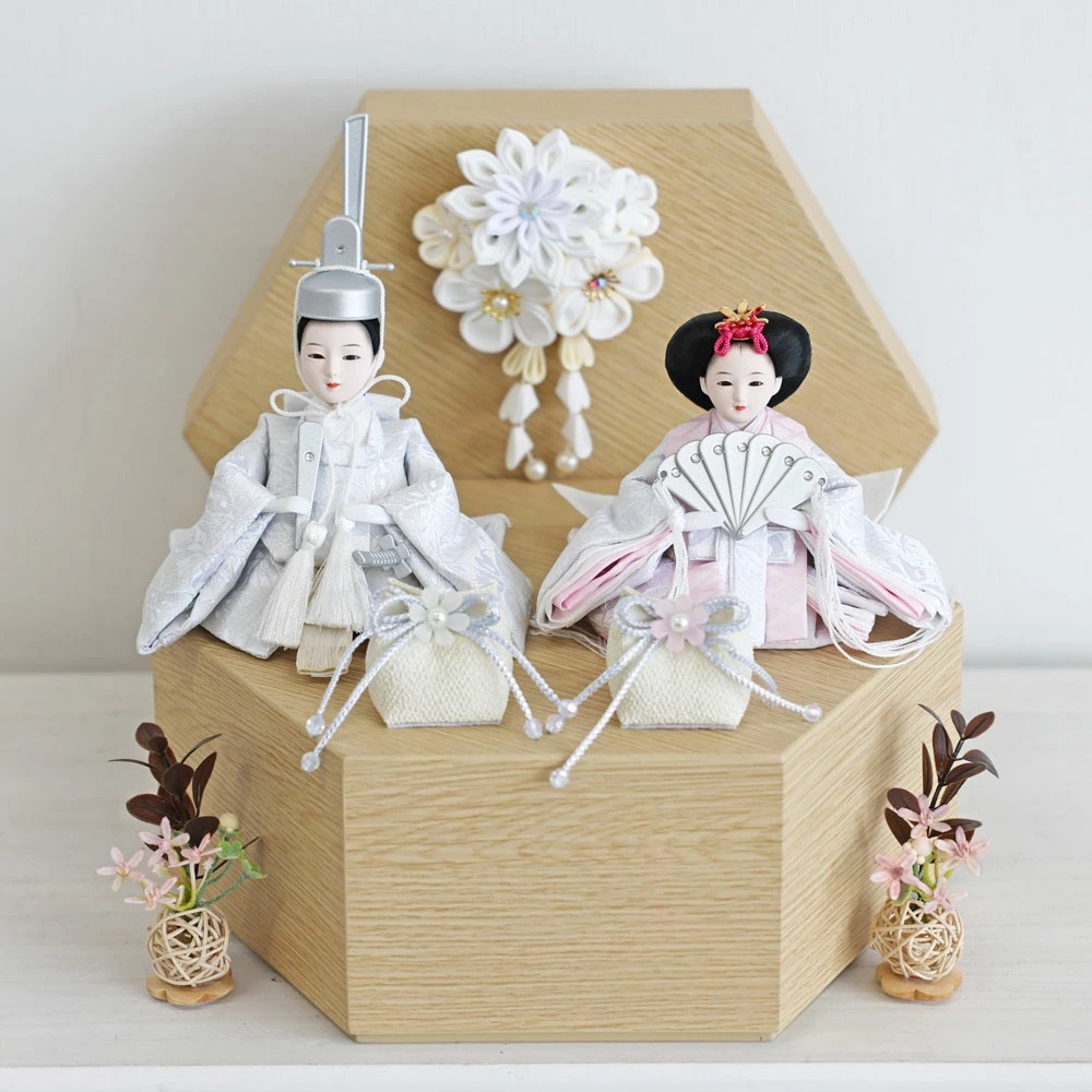雛人形 コンパクト Christa（クリスタ）木製収納飾り | 温もりを感じる