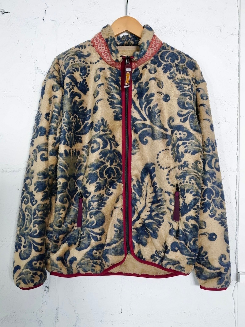 KAPITAL(キャピタル) / ダマスク柄フリース ZIPブルゾン 25AW | 商品