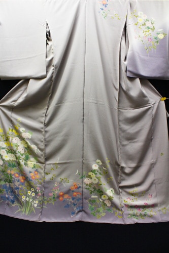 最高級正絹訪問着「手描き友禅 四季の花」 | すべての商品 | きもの