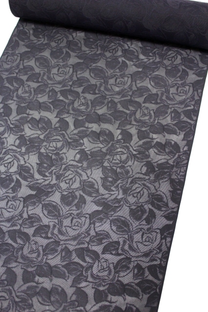 最高級正絹小紋夏物紋紗着尺「薔薇」 | すべての商品 | きものサロン