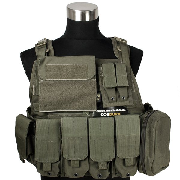 FLYYE MOLLE Style PC Plate Carrier with Pouch set RG | エアガン