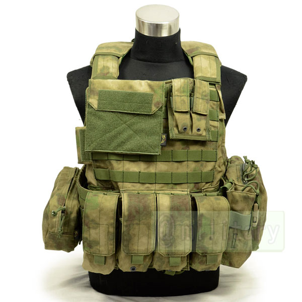 FLYYE Force Recon Vest with Pouch Set Ver.Land A-TACS FG (A-TACS