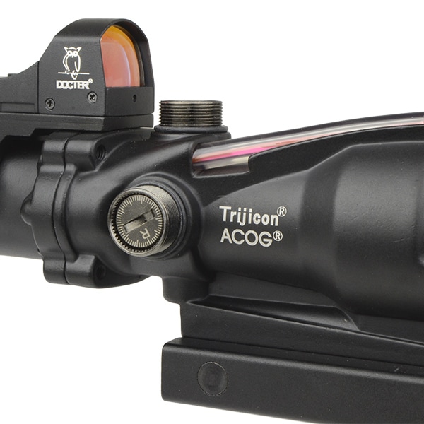 ACOG TA31スタイル 4x32 コンバットスコープ&OPダットサイトBK