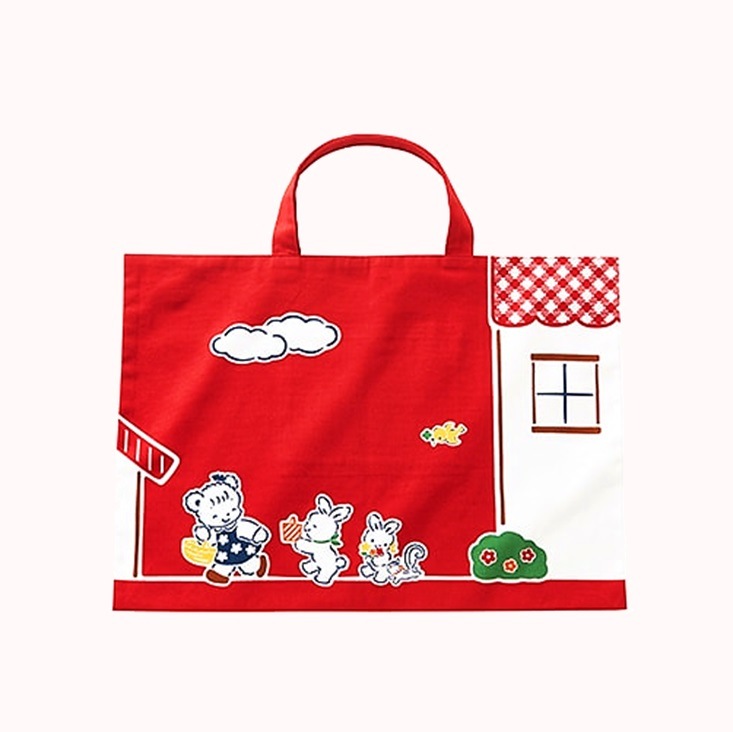 ファミリア レッスンバッグ：レッド | おせわ・体験 | こべっこ