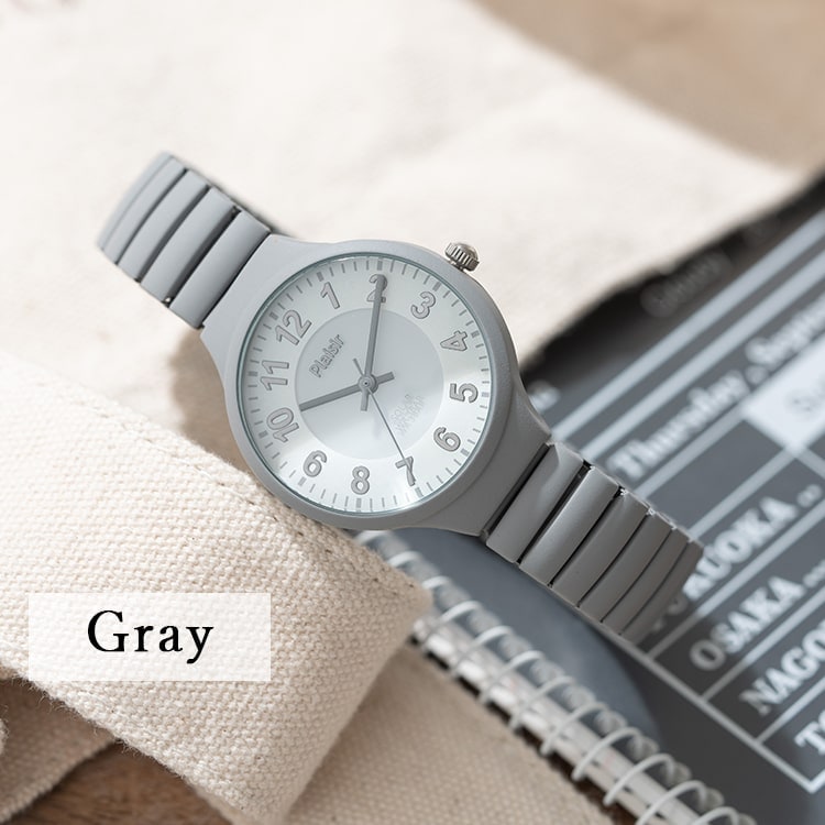 腕時計 レディース ソーラー ジャバラ ウォッチ 蓄光文字盤 3気圧防水