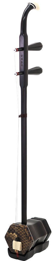 最上級黒檀二胡 ER-2600 二胡製作師 黄建洪精製 “収蔵版”