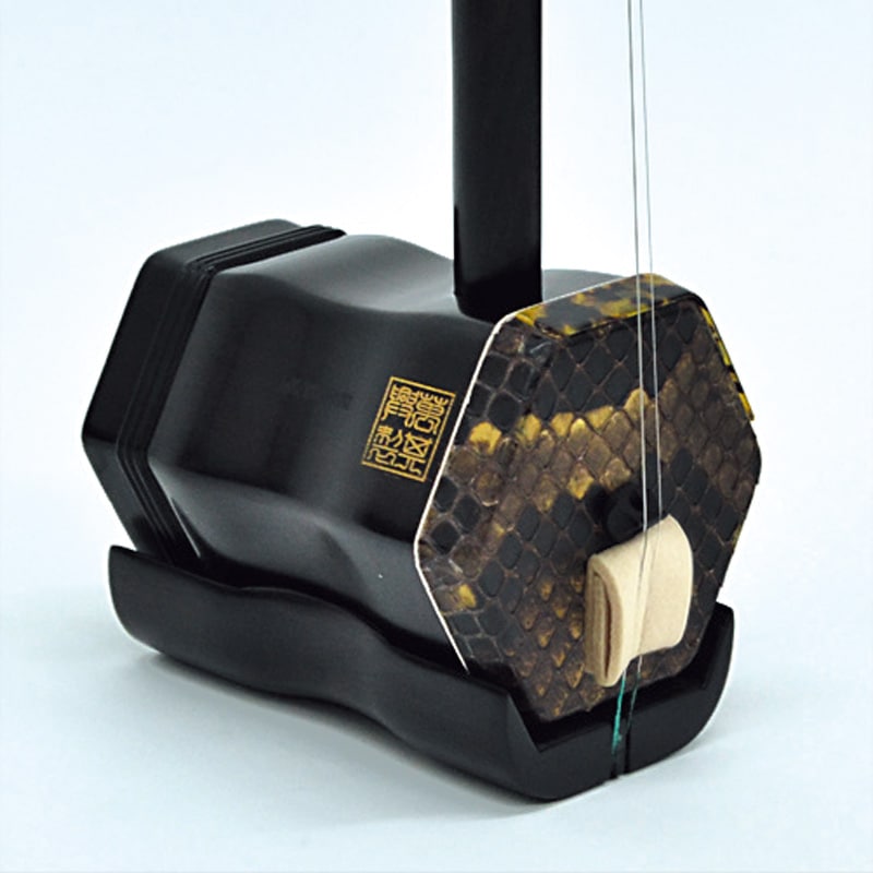 甘く哀愁のある音色を奏でる上級黒檀二胡 ER-2000