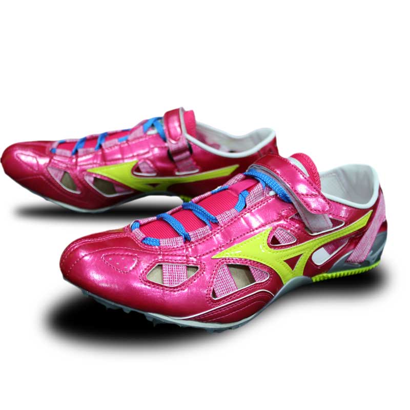 コイケオリジナル 陸上スパイク インクススプリント Rピンク/Fイエロー