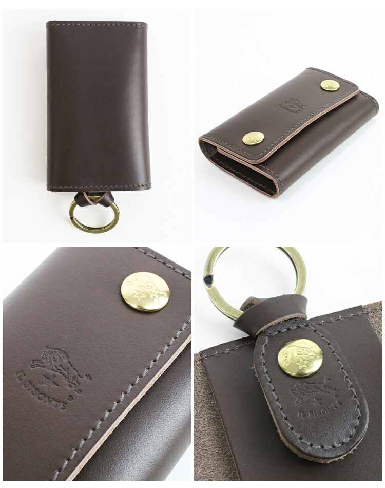 イルビゾンテ キーケース 6連 メンズ レディース ブランド レザー 本革