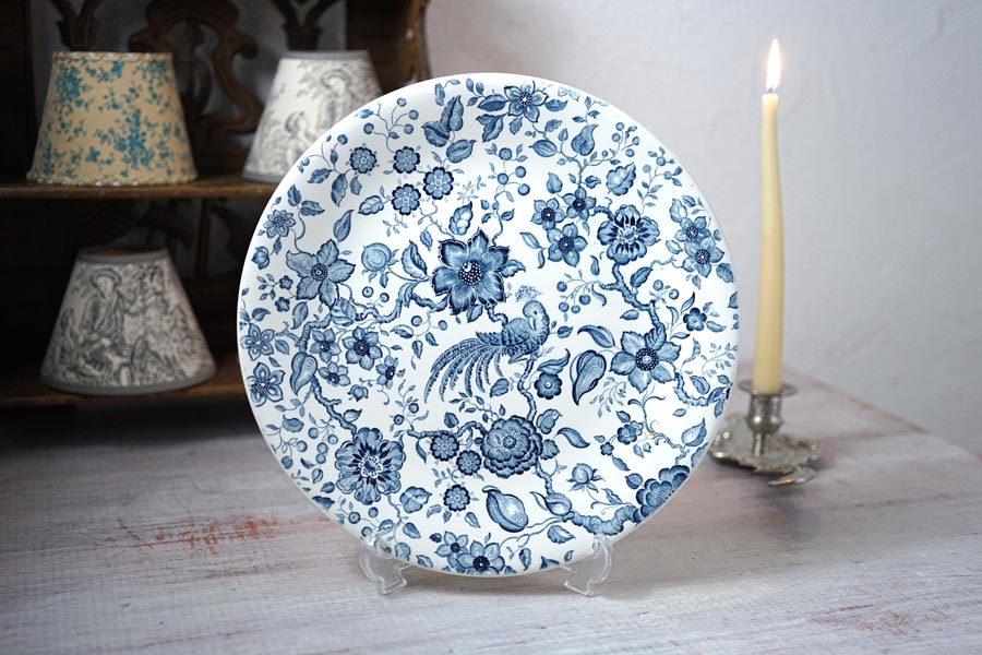 ビレロイ＆ボッホVilleroy&Bachの鳥と花の大皿31cm gc-1472の通販