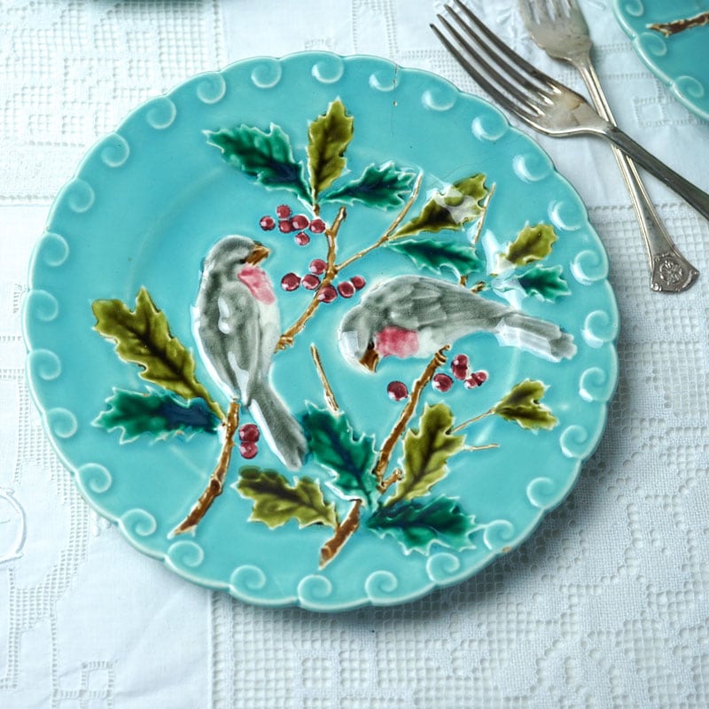 サルグミンヌ Sarreguemines鳥の番のバルボティーヌ20cm gc-1699の通販