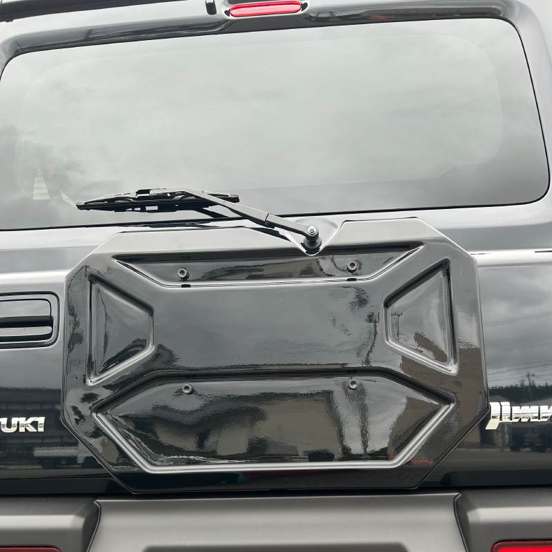 ジムニー リアゲートカバー FRP （ワイパー有） ドレスアップ JB64