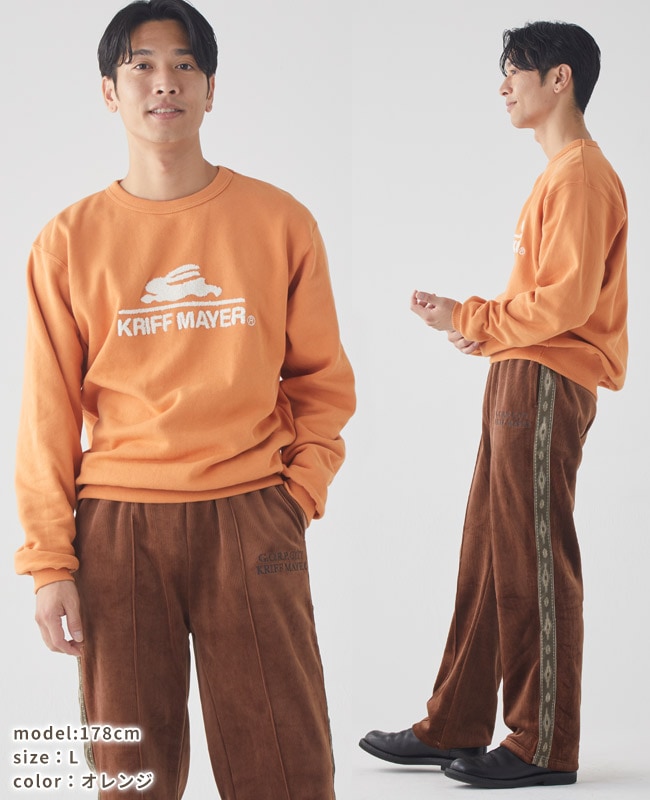 クリフメイヤー[公式] 裏起毛クルー(サガラロゴ) MENS 2423102 | MENS