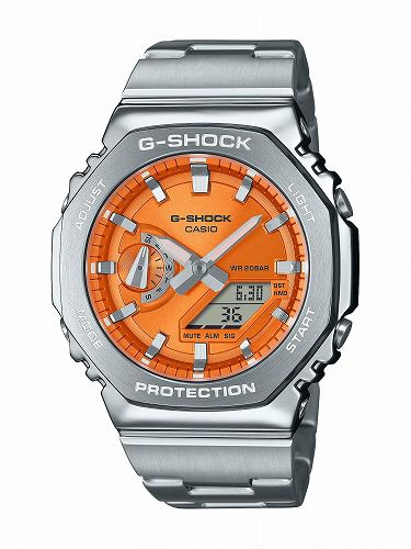 CASIO G-SHOCK アナログ・デジタル腕時計 GM-2110D-4AJF メンズ メタル
