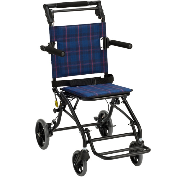 携帯型 介助用簡易車いす テイクアルファ【NP-003NC】 | 車いす通販の