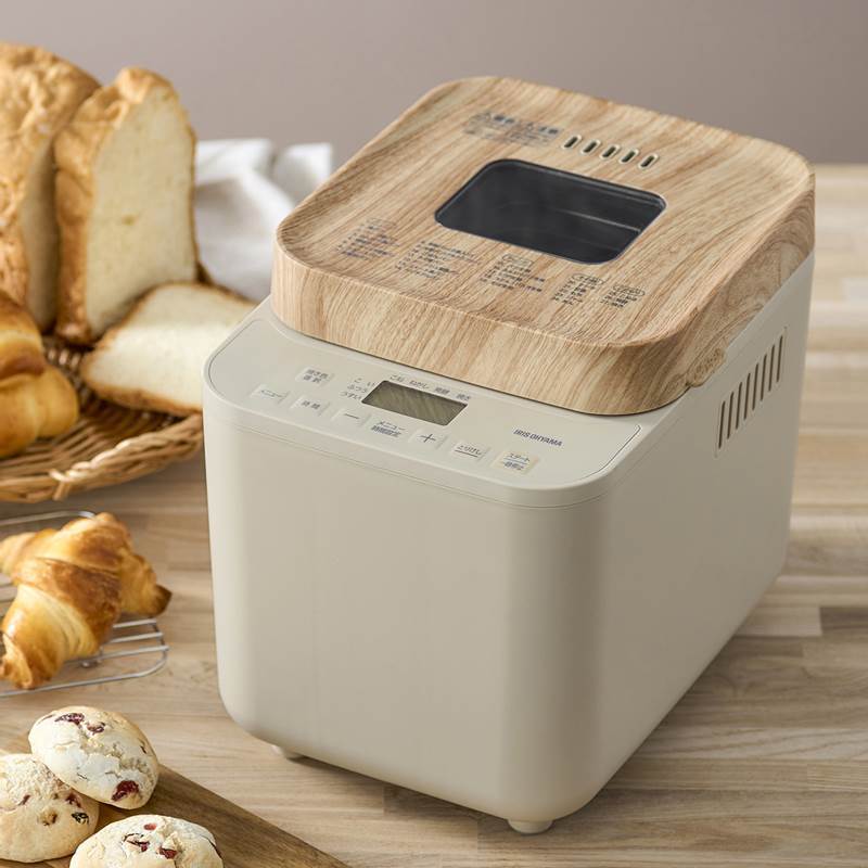 アイリスオーヤマ】コンパクトホームベーカリー IBM-010-C サンド