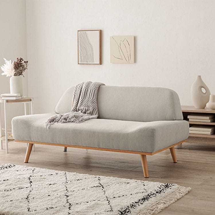 リンドラ アームレスソファ2P｜SIMPLE STYLE (シンプルスタイル