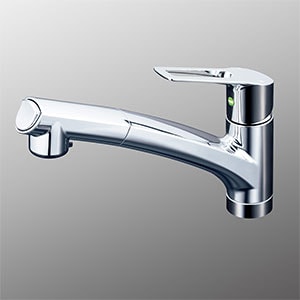 KM5021ZTBECHS】シングルシャワー付混合栓（eレバー） ウルトラファイ