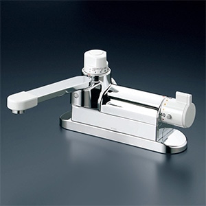 KM297G】デッキ形定量止水付サーモスタット式混合栓｜【公式】KVK通販