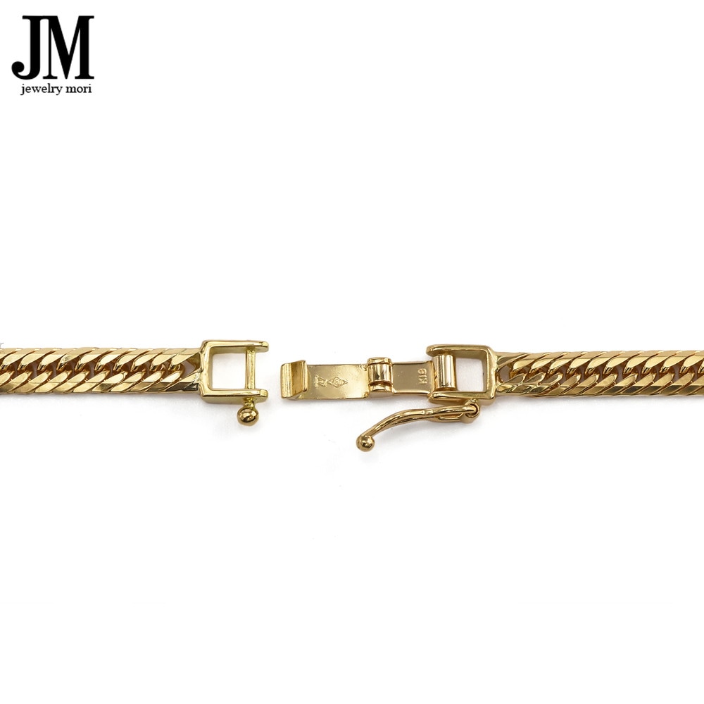 K18 喜平ネックレス 18金 8面カットトリプル 18g 45cm 造幣局検定