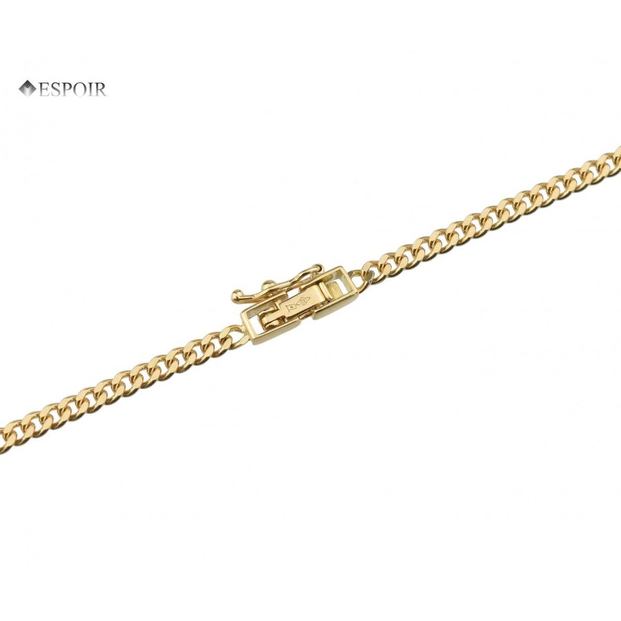 18金 喜平ネックレス K18 2面カット 10g 40-45-50-60cm 中折 造幣局