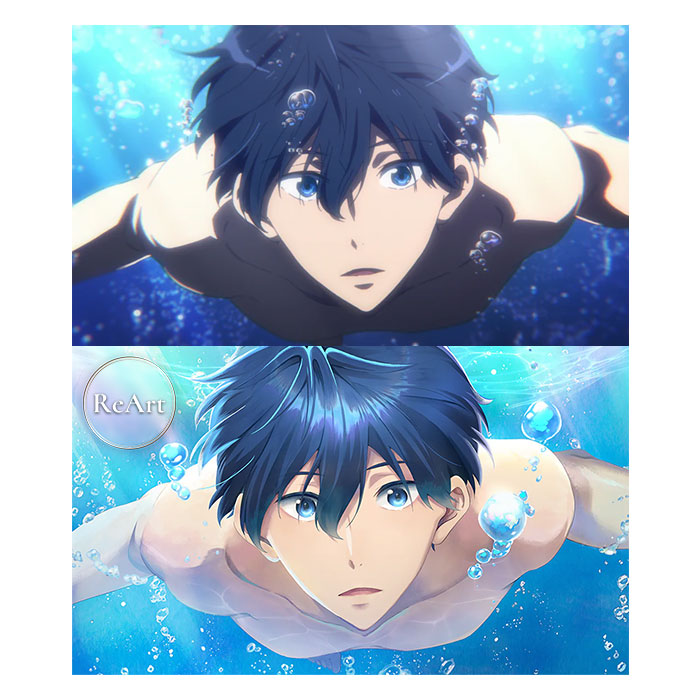 Canvas ReArt Collection【Free!DF_9_C.310B_遙】【在庫品】