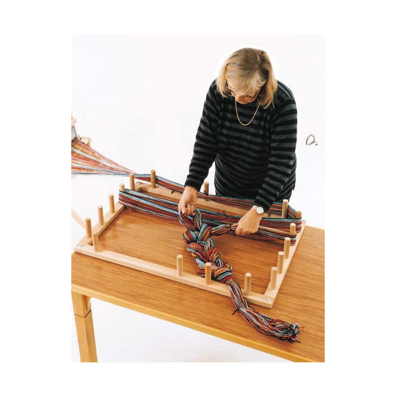 アシュフォード 整経台11m 白木 ＜卓上 手織り機 ashford＞ | メーカー