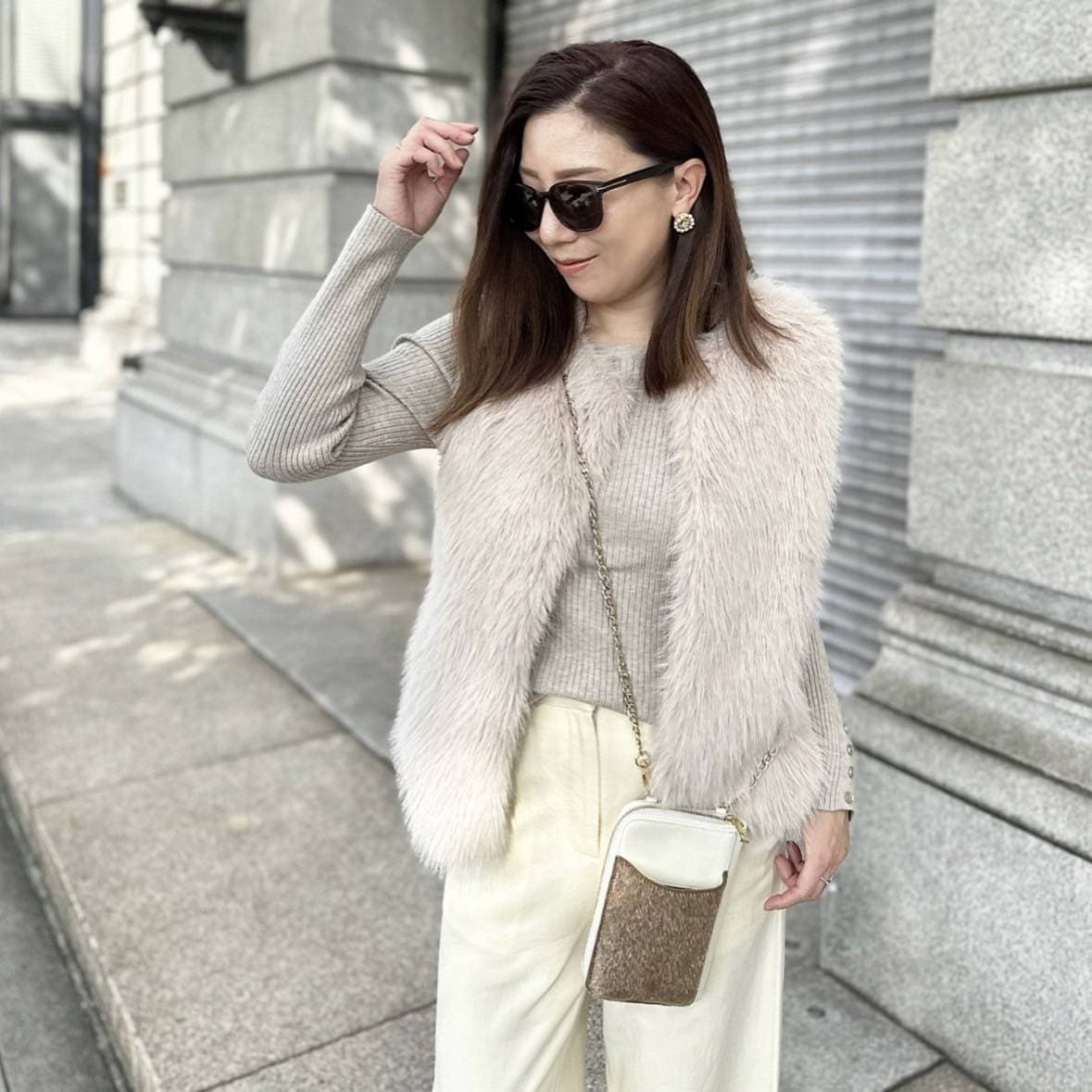 インスタグラマー Chiyoさん×LA BAGAGERIE】チェーンスマホショルダー