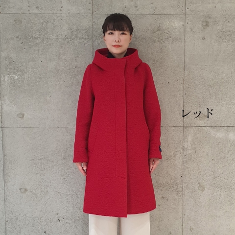 Autumn/Winter 【Mac＆Co.】イタリアウールフーデットコート 【9435790