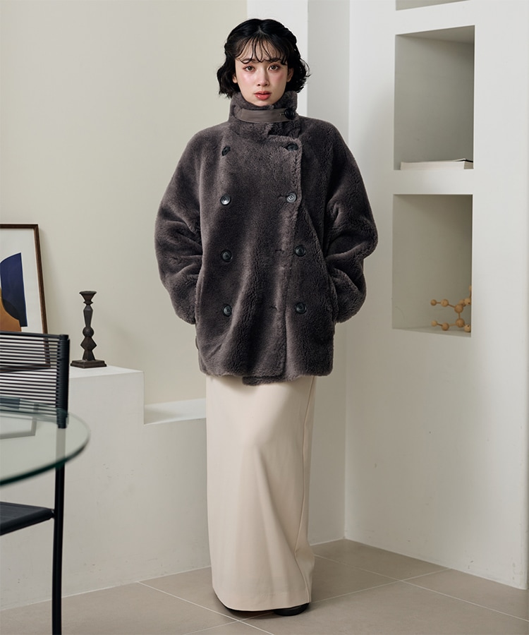 B3 boa jacket | OUTER | LAULEN（ローレン）