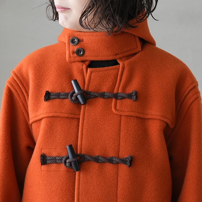 50%OFF】(h2202-co010） / LENO(リノ) / DUFFLE COAT(ダッフルコート