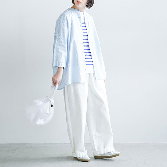 ST-167C) / Veritecoeur(ヴェリテクール) / ギャザーブラウス / メール