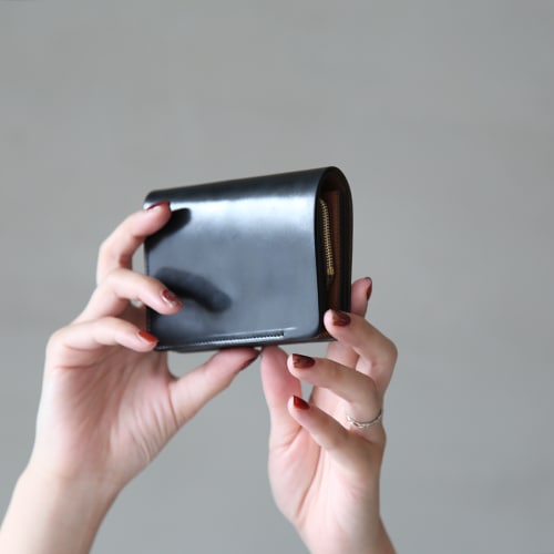 flp-26-cordovan) / forme (フォルメ) / Short wallet Cordovan