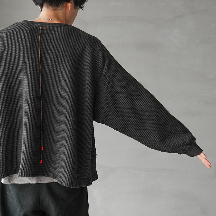 □(anc-ct124) / ANCELLM (アンセルム) / HEAVY WAFFLE OVER LS