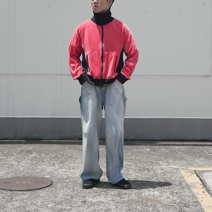 □(anc-ct70) / ANCELLM (アンセルム) / VELOUR SWITCHING JACKET