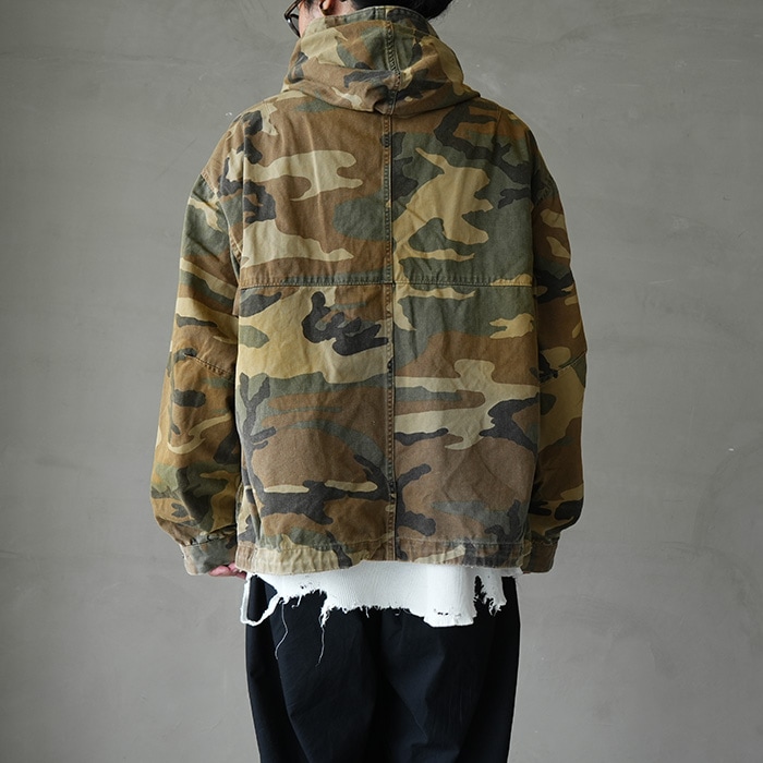 7/12 11:00販売開始】(anc-sh64) / ANCELLM (アンセルム) /CAMO ZIPUP