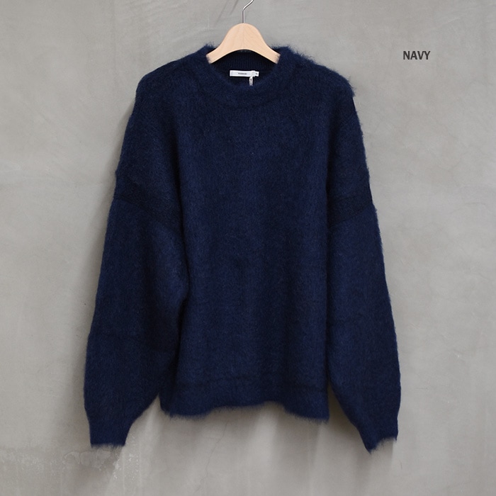 ysk-24aw-kn13) YASHIKI(ヤシキ) /Akane mohair Knit (アカネモヘア