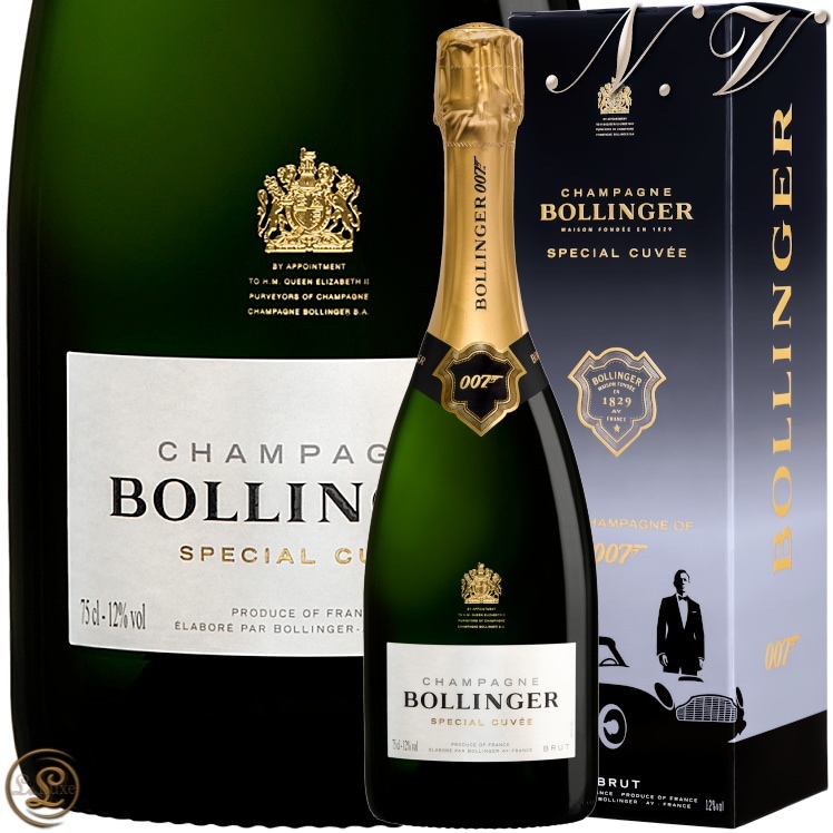 007限定デザインボックス入ボランジェ シャンパーニュ スペシャル