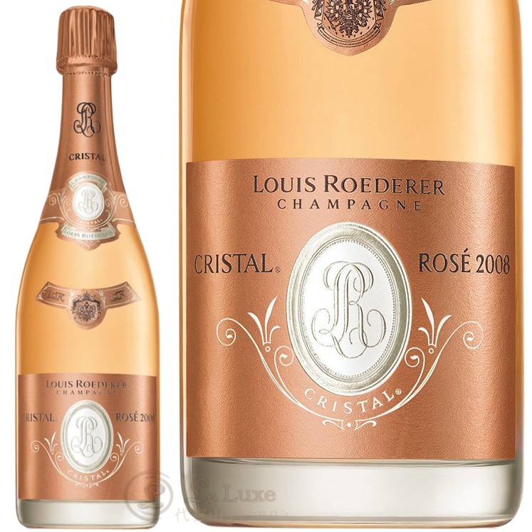 2008 クリスタル ロゼ ヴィンテージ ルイ ロデレール ギフト ボックス
