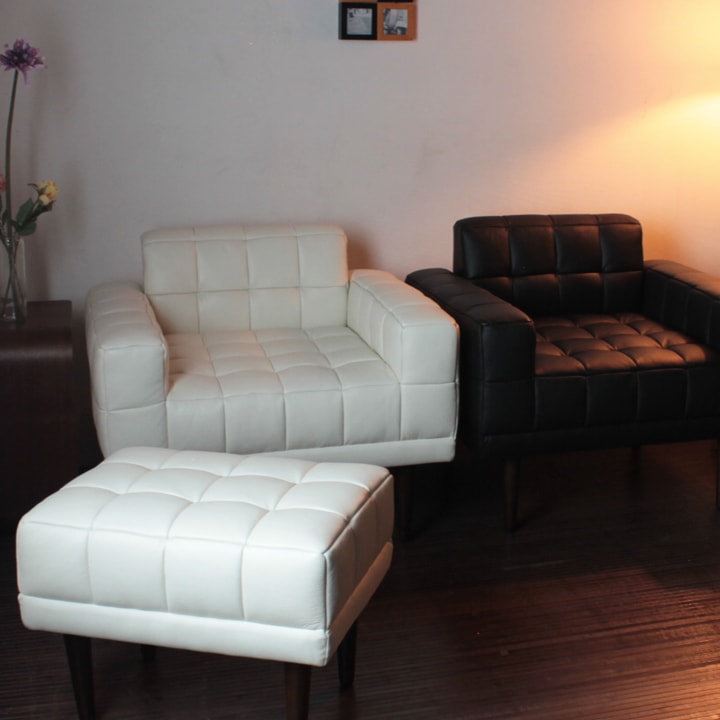 ソファ ソファー 革 レザー 本革 1人掛けソファ ダイニングソファ