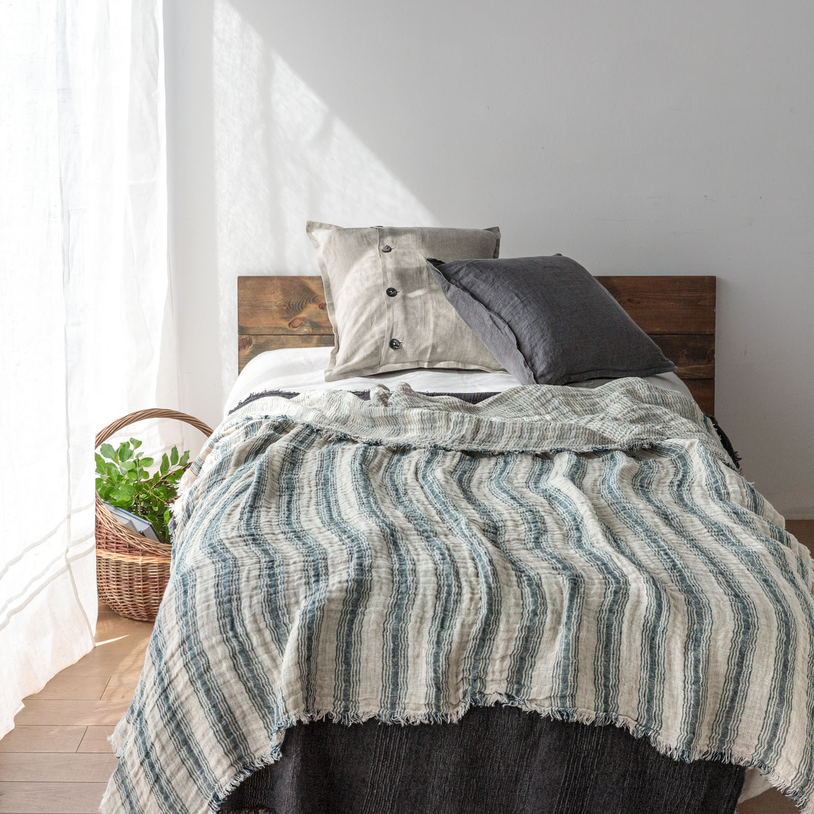 リネンブランケット _ アルカション